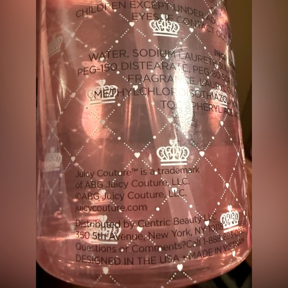 Juicy Couture Vanilla Dream NEW Vanilla & Marshmallow Scented Body Wash 33.8 Oz - Picture 4 of 5